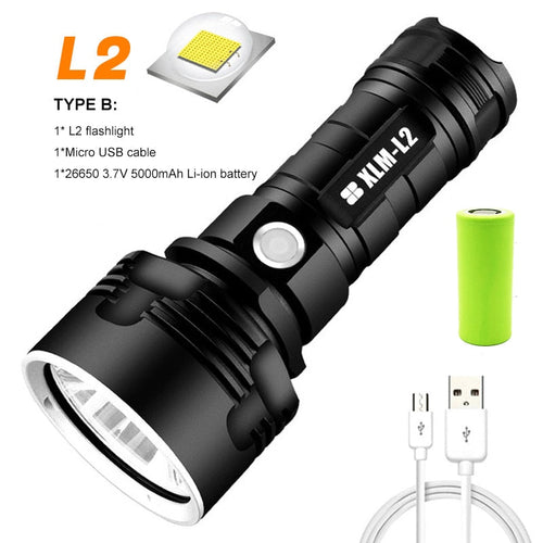 Super LED flashlight