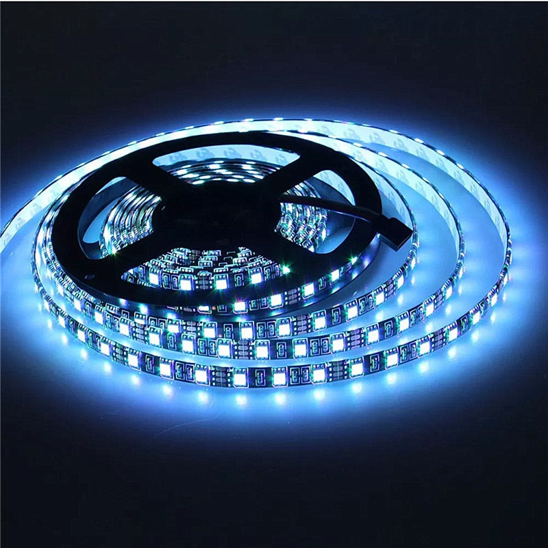 LED Strip 5050 RGB Black PCB DC 12V