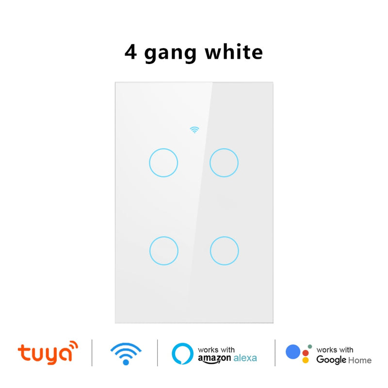 Tuya Smart Life Brazil 4x4 WiFi Wall Light