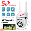 Smart 5MP PTZ Wifi Outdoor Security Camera